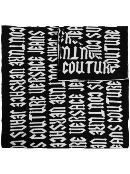 Szal Versace Jeans Couture czarna