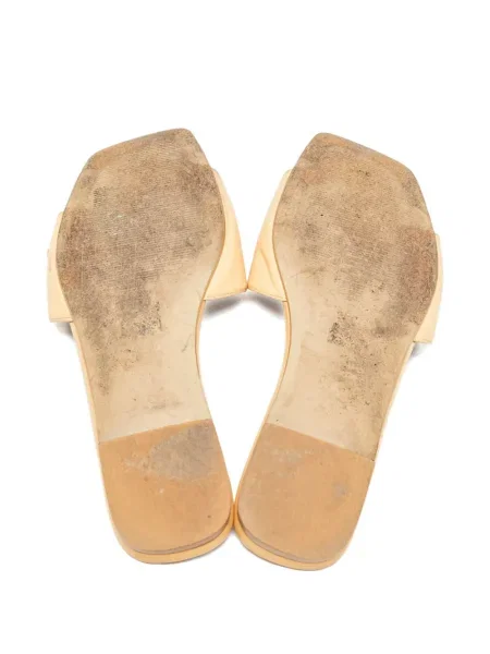 Sandale Stuart Weitzman din piele portocaliu