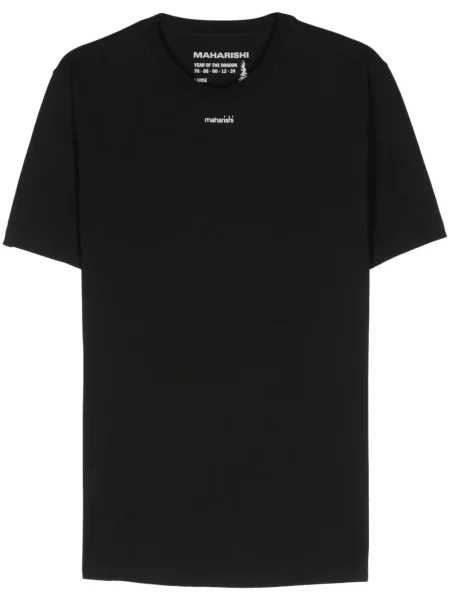 Tricou Maharishi cu imagine negru