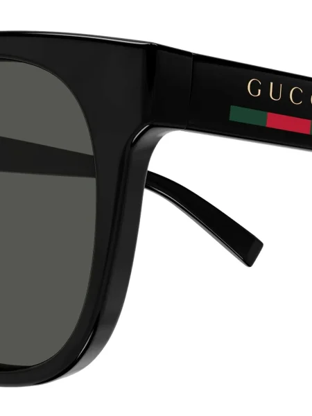 Ριγέ γυαλιά ηλίου Gucci Eyewear μαύρο