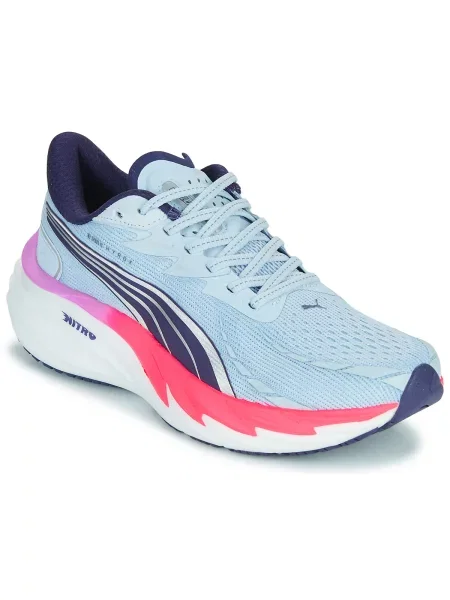 PUMA Pantofi sport Velocity deschis / mov vânătă / roz deschis / alb albastru