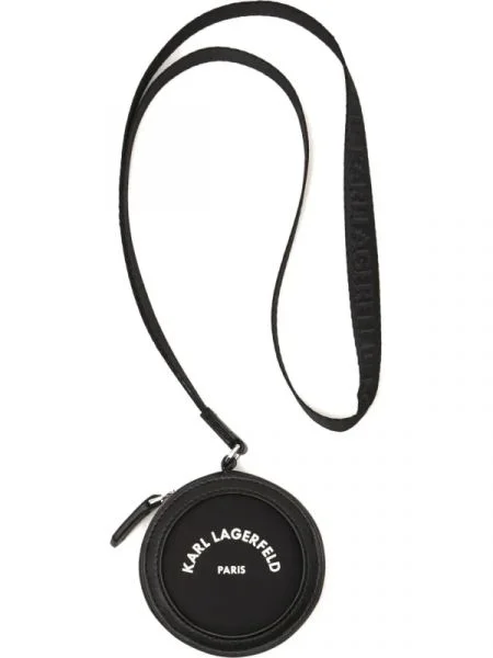 Karl Lagerfeld Kapcsos pénztárca COIN PURSE fekete