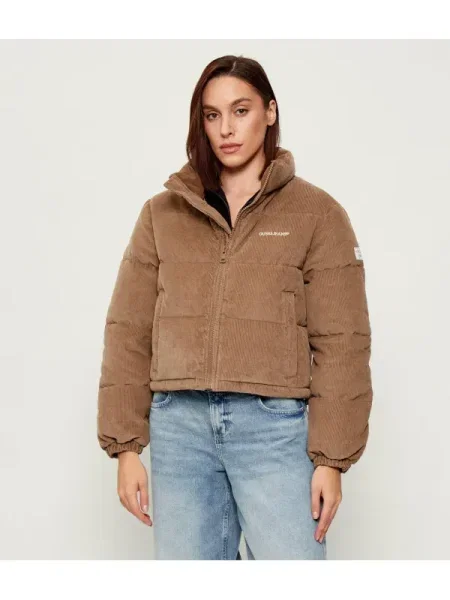 Geacă de blugi Guess Jeans bej