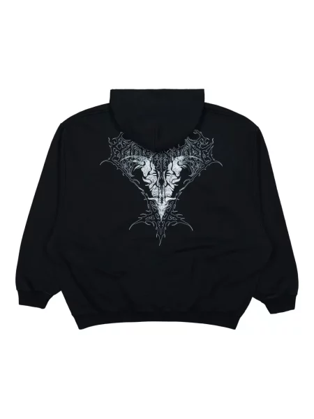 Hanorac cu glugă Vetements negru