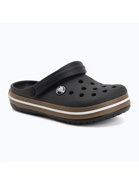 Gyerek papucsok Crocs Crocband Gum black. Méret: EU fekete