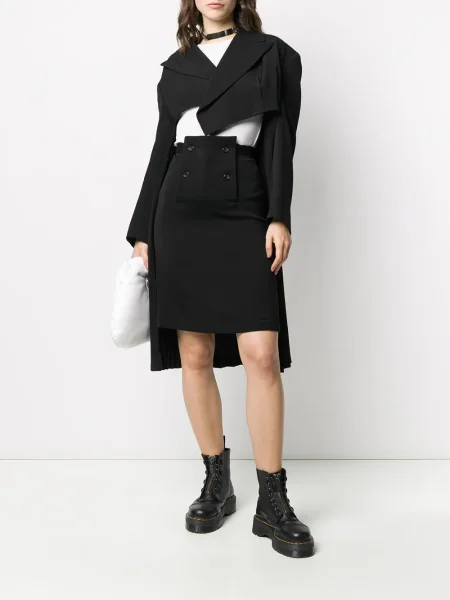 Sukně Comme Des Garçons Pre-owned černé