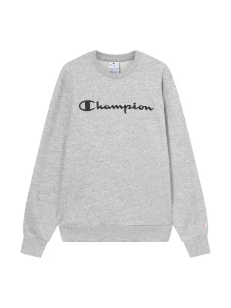 Bluza nierozpinana Champion z logo szara