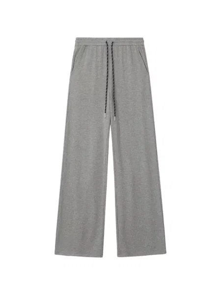Pantaloni Tout A Coup alergare cu cordon gri