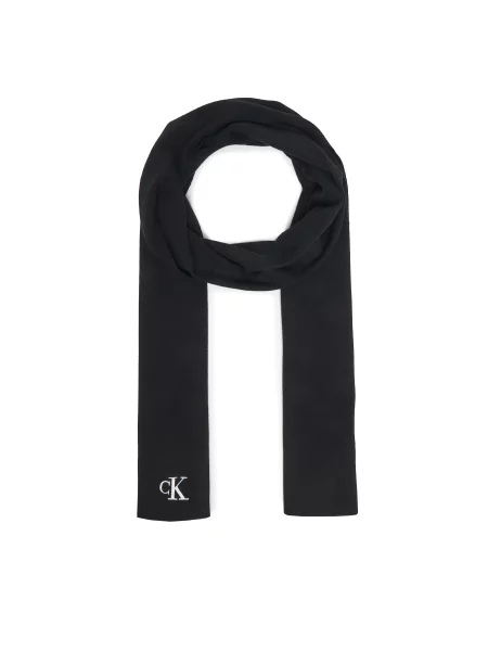 Calvin Klein Fular Fine negru