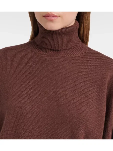 Heláncă Brunello Cucinelli din cașmir maro