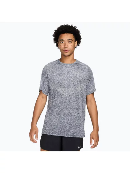 Tricou de alergare pentru bărbați Nike Stride ADV thunder blue / heather albastru