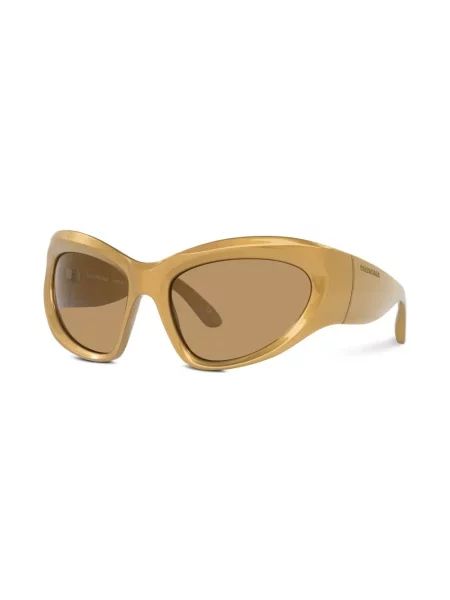 Saulės akiniai Balenciaga Eyewear auksinė