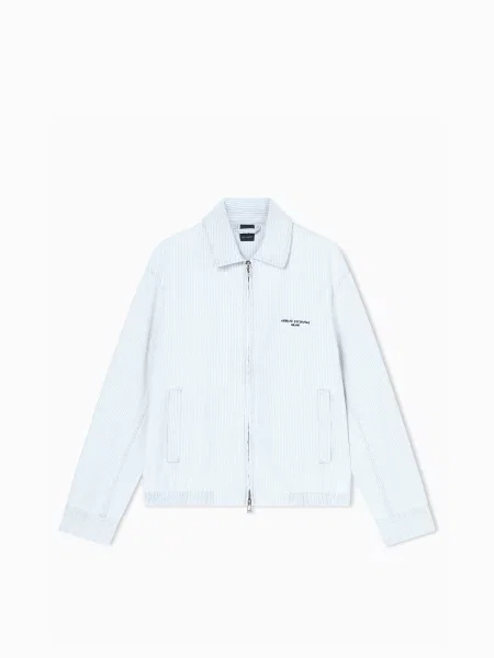 Рубашка Armani Exchange голубая