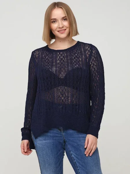 Tchibo Джемпер Темно-синій синій