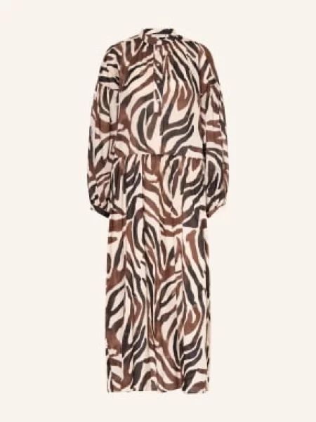 Inwear Šaty Rosalieiw krémová / hnědá černá