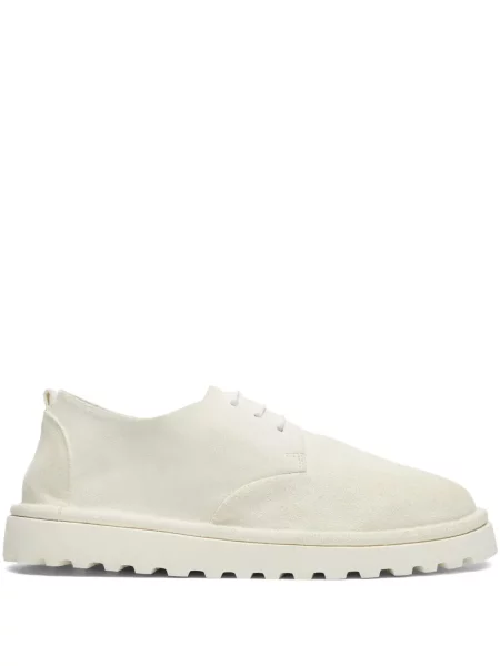 Derby cipele Marsell s vezicama s čipkom bijela