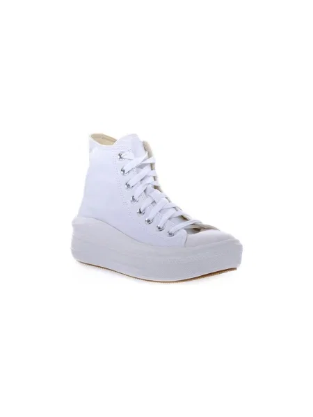 Sneakerși Converse Chuck Taylor All Star cu platformă alb