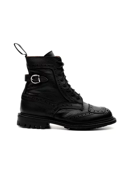 Botki Tricker's skórzane czarne