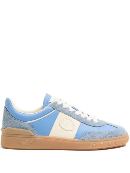 Sneakerși Valentino Garavani din piele albastru