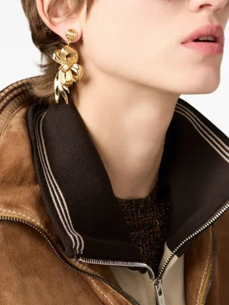Hanorac Miu Miu tricotate maro