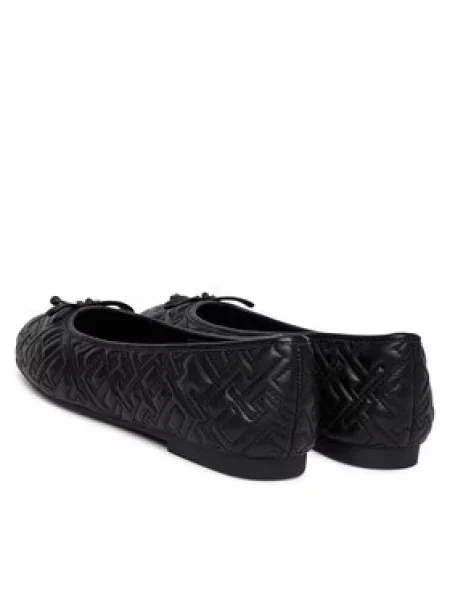 Tommy Hilfiger Balerinos Th Quilted Ballerina juoda