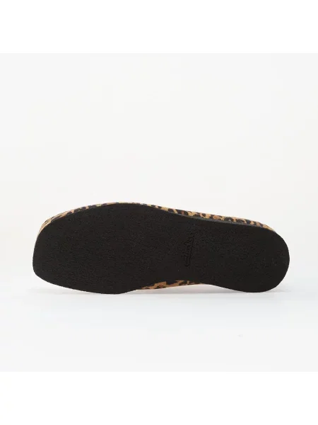 Semišové leopardí polobotky Clarks hnědé
