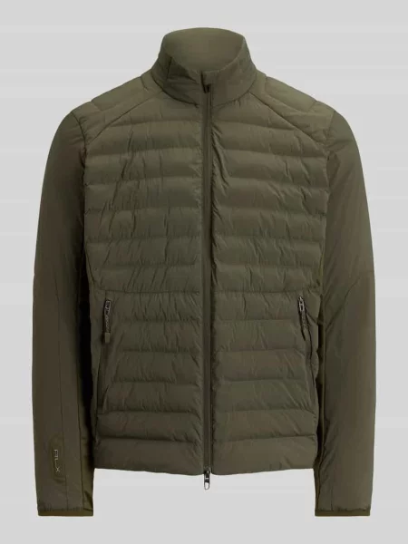 Bluza rozpinana o kroju regular fit z pikowanymi detalami Polo Ralph Lauren oliwkowa