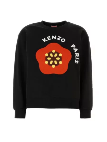 Kenzo bluza wzorzysta czarny