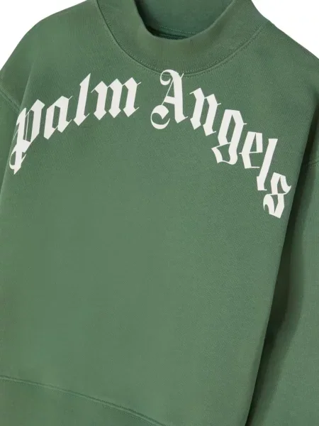 Bluza dziecięca Palm Angels zielona