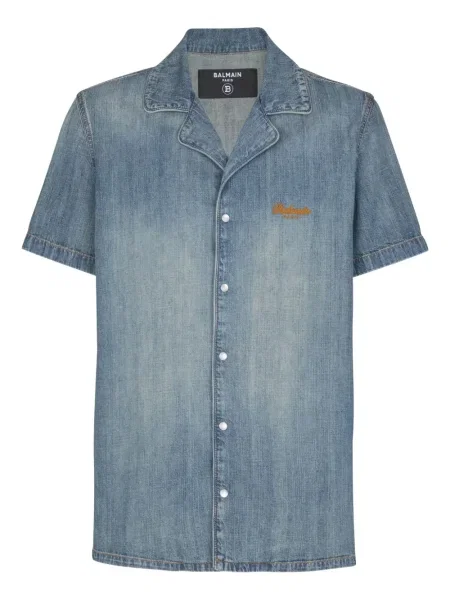 Kratak košulja Balmain plava