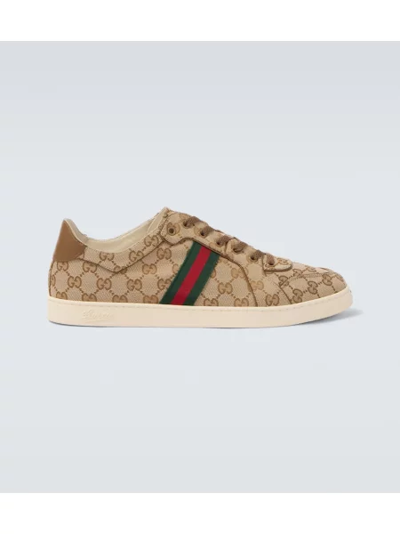 Sneakerși Gucci stretch bej