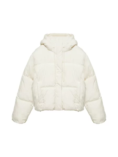 Pull&Bear Geacă de primăvară-toamnă ecru