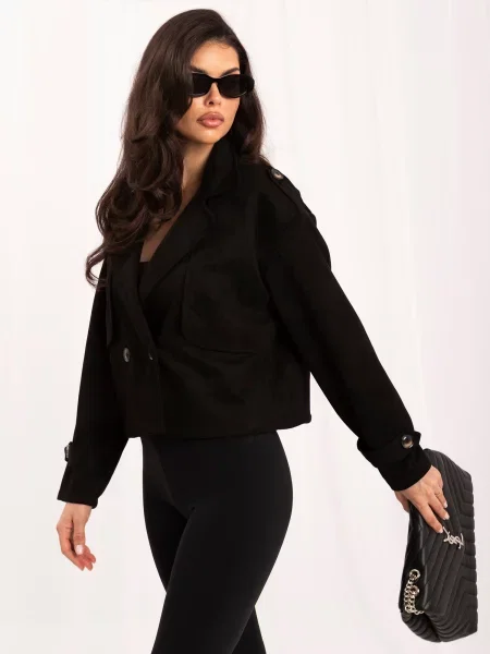 Jakna Italy Moda crna