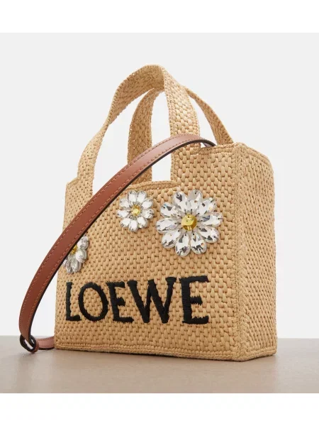 Geantă shopper Loewe bej
