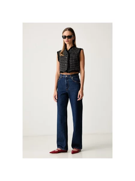 Jeansy Msgm niebieskie