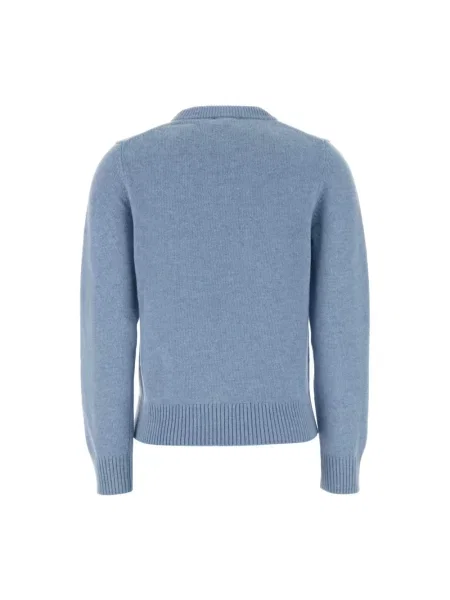 Sweter Ganni niebieski