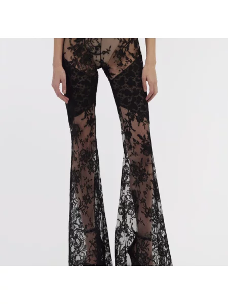 Spodnie Roberto Cavalli czarne