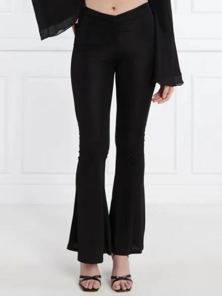TWINSET Pantaloni | flare fit negru