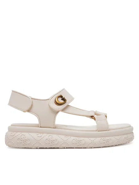 Босоніжки Guess FLJLAN Écru
