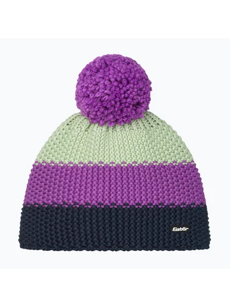 Gyerek téli sapka Eisbar Star Pompon purple. Méret: OS lila