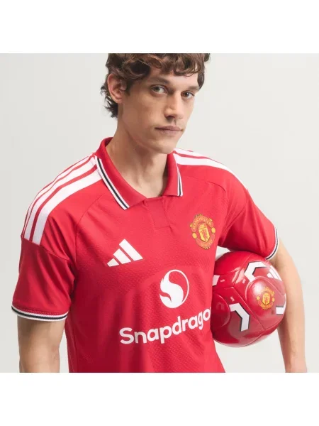 Koszulka podstawowa Manchester United Authentic czerwona