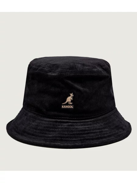 KANGOL Pălărie | catifea reiată negru