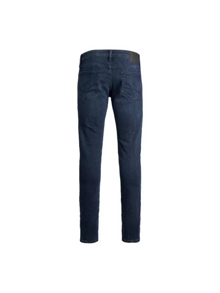 Lniane jeansy Jack & Jones niebieskie