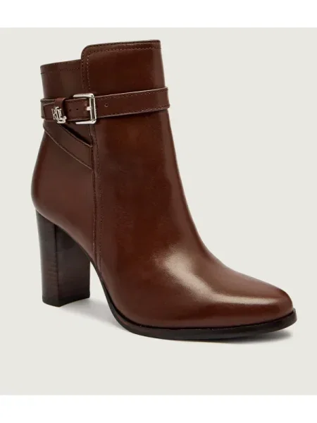 Botine LAUREN RALPH LAUREN maro