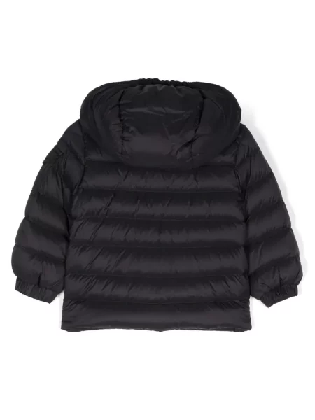 Kurtka dziecięca Moncler Enfant niebieska