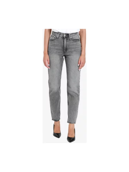 Mom jeans Levi's szare