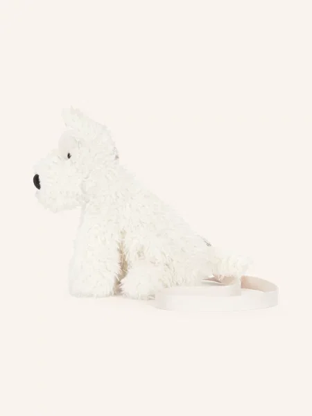 Jellycat Plecak Munro Scottie Dog weiss