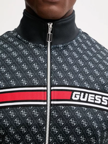 Кофта Guess KORBIN візерунок чорний