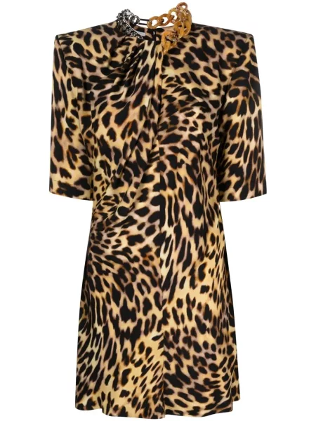 Rochie Stella Mccartney cu imagine cu model leopard de costum