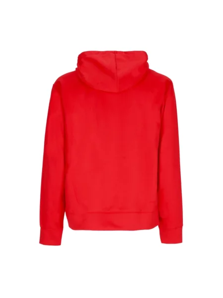 Bluza z kapturem Nike z kapturem czerwona